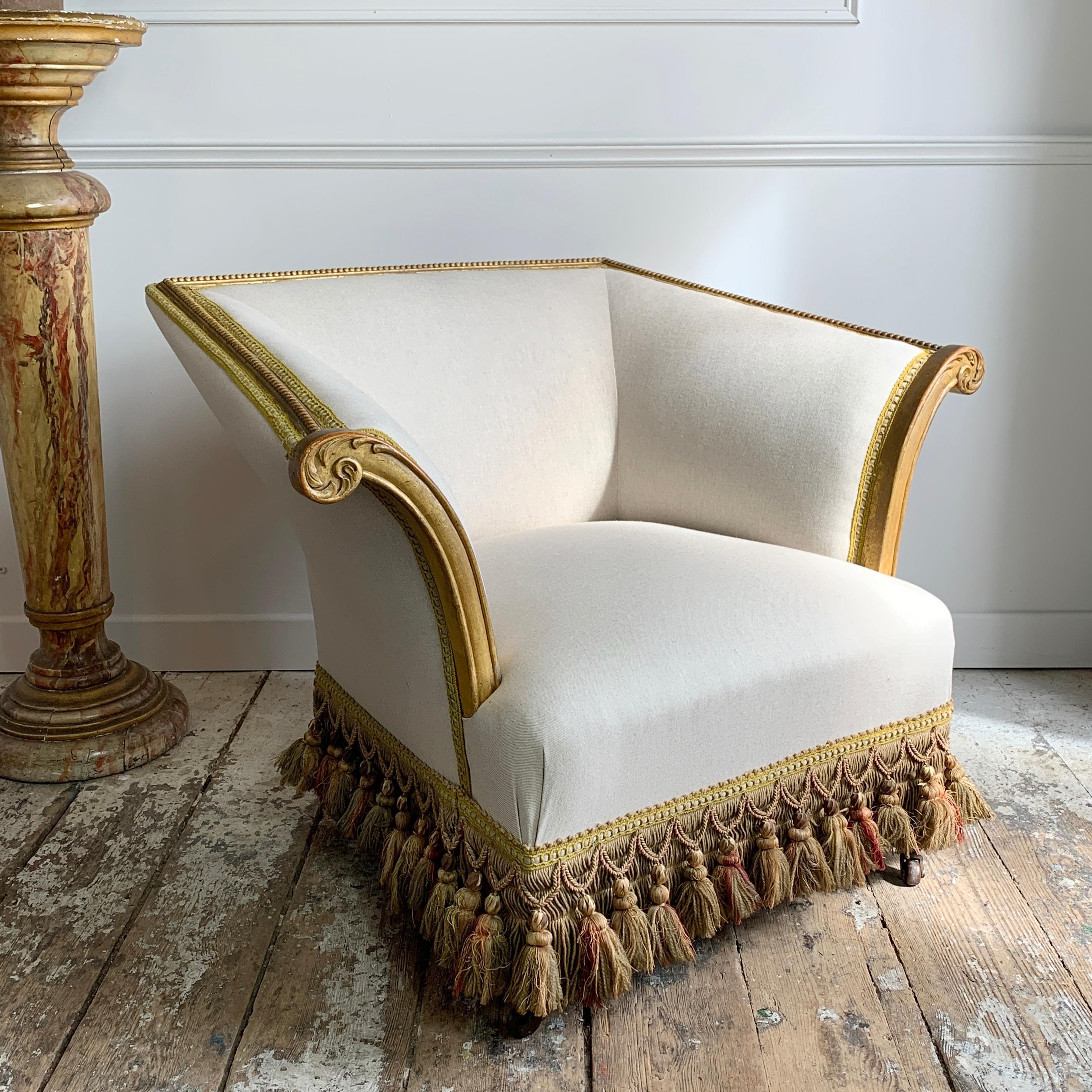 Late Victorian Country House Armchair 1
