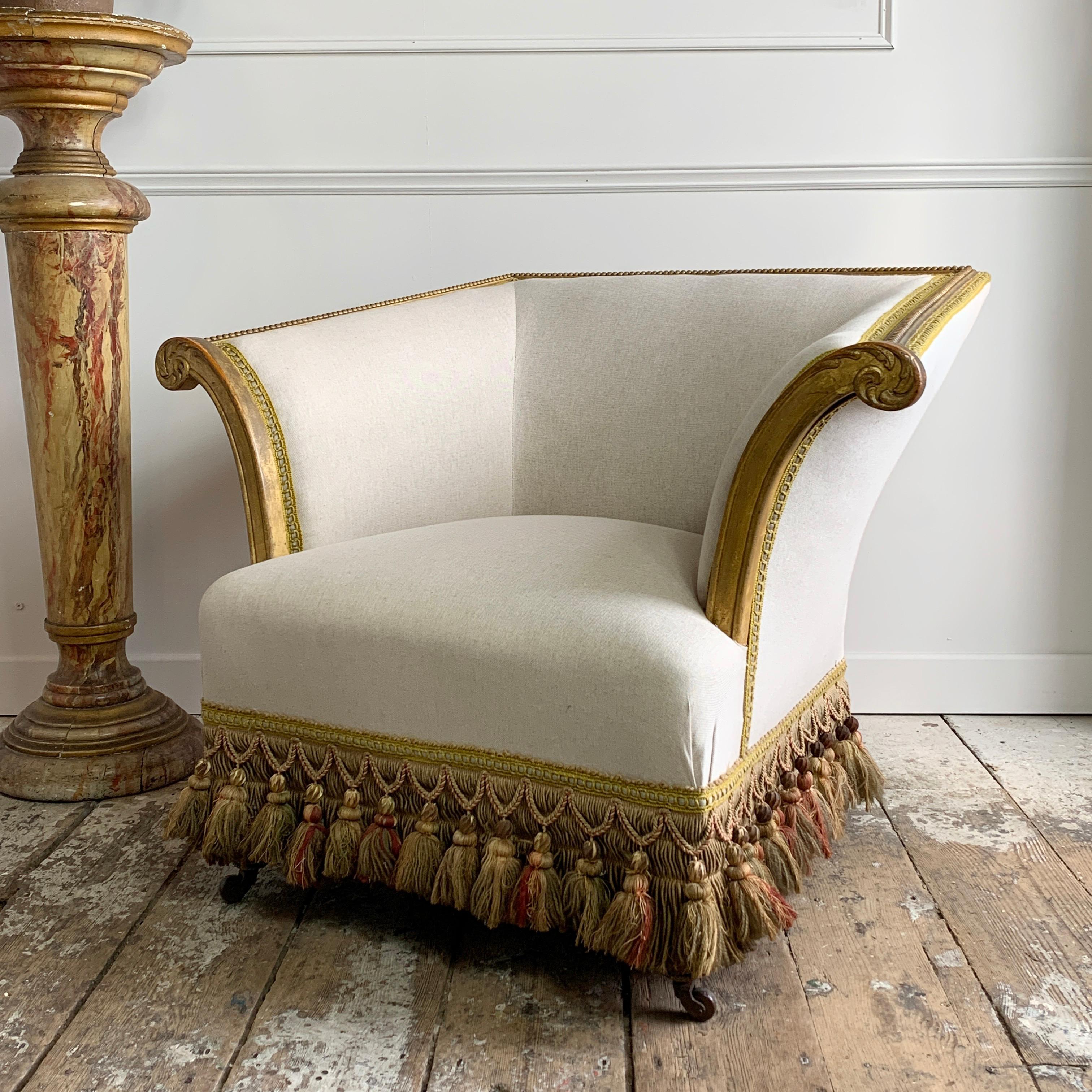 Late Victorian Country House Armchair 2
