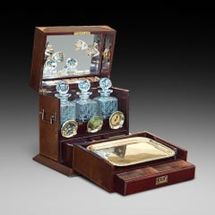 Late Victorian Decanter Box & Games Compendium