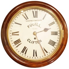 Antique Late Victorian Dial Clock