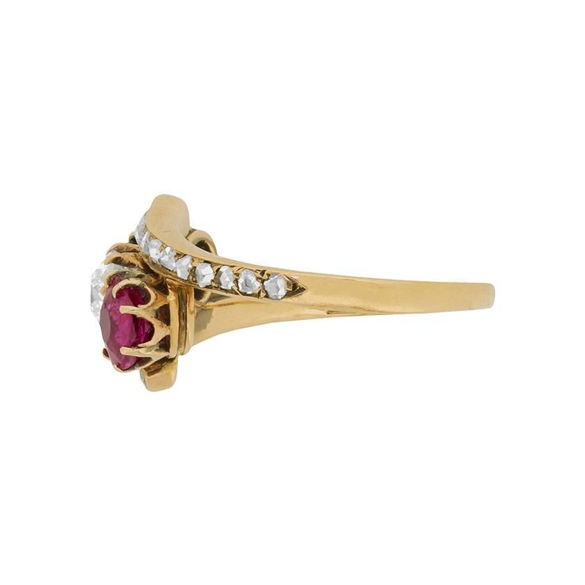 diamond ruby sapphire ring