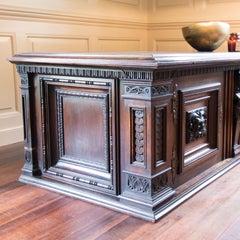 Late Victorian English Walnut Cabinet