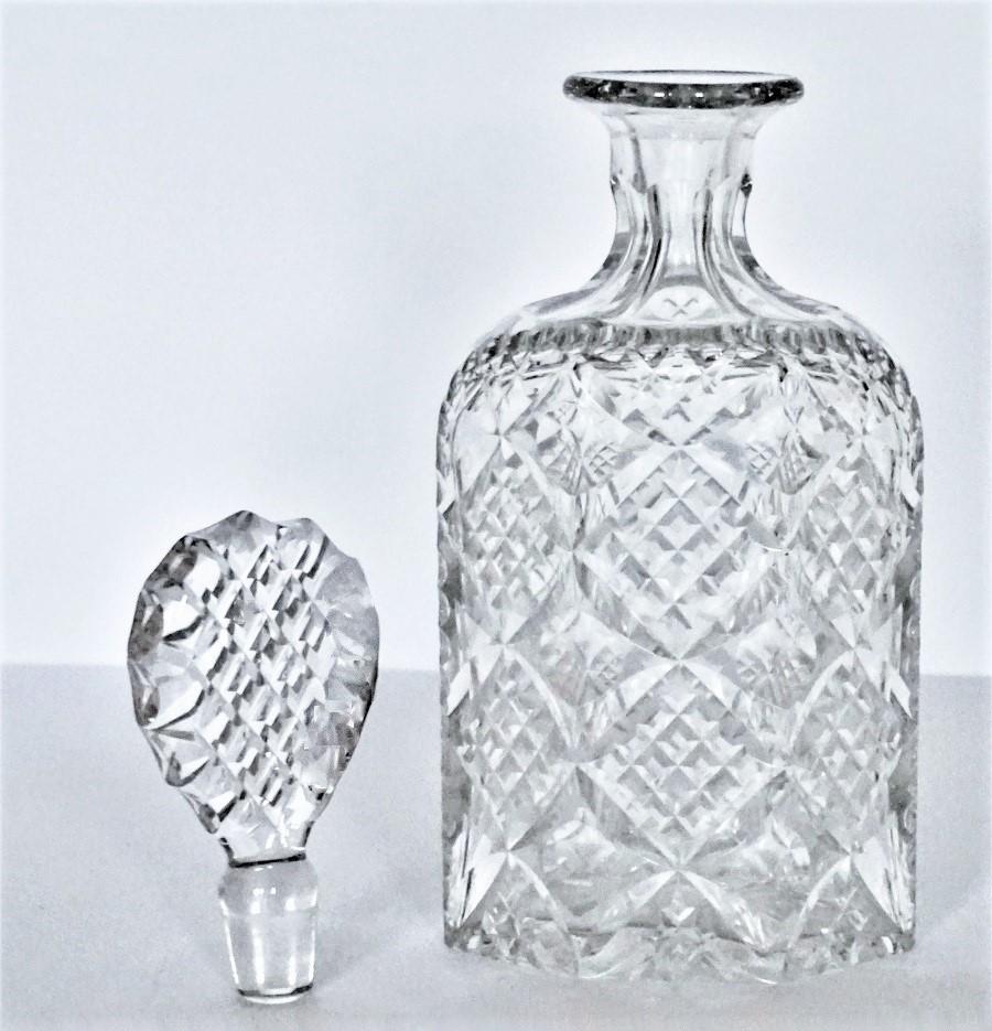 cut crystal decanters
