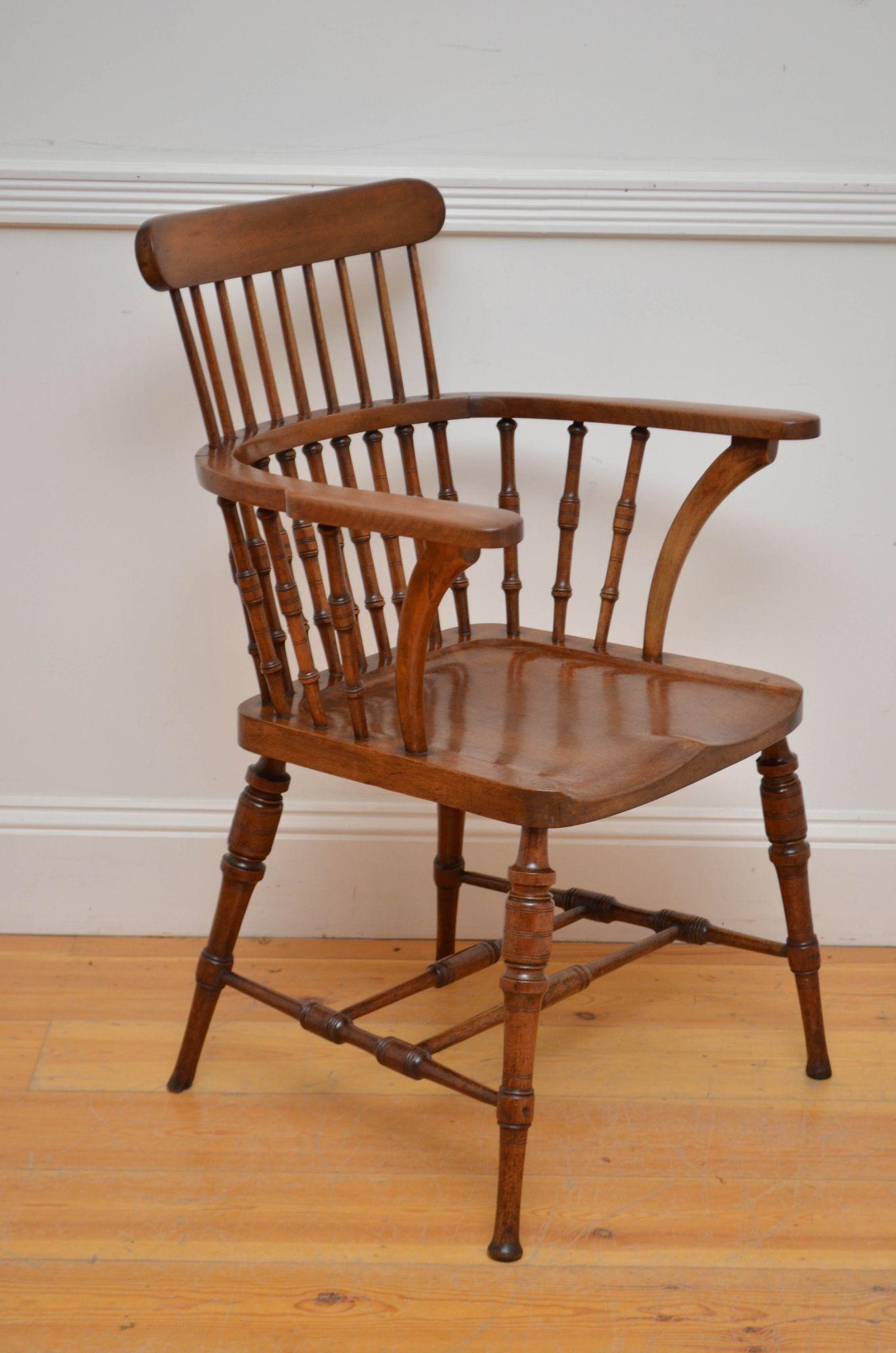 Anglais Chaise à haut dossier victorienne tardive en vente