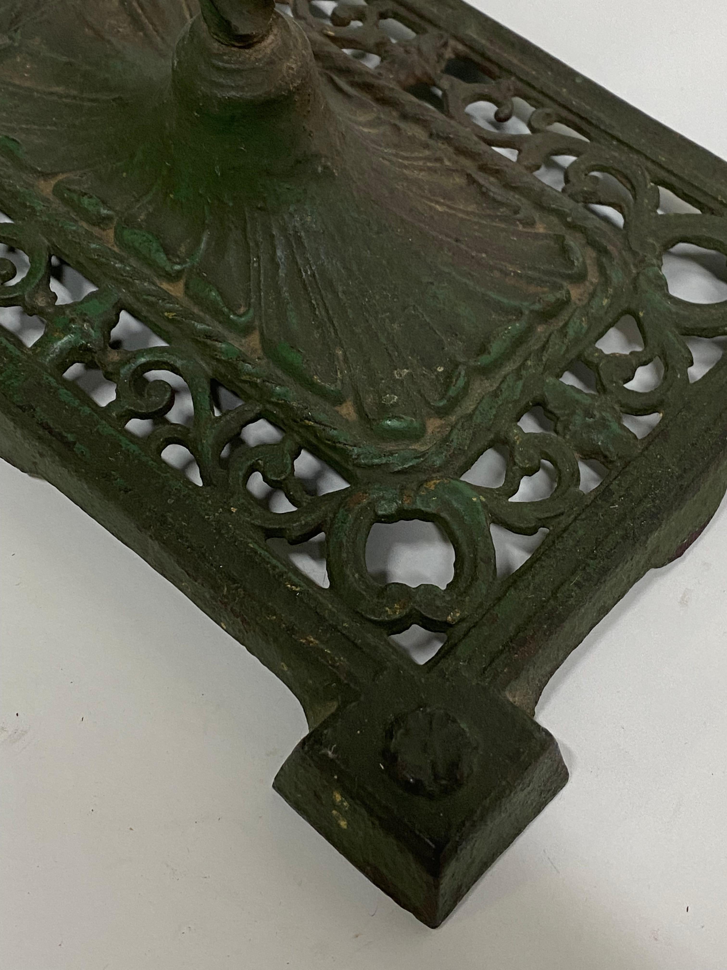Late Victorian Iron Stand Fish Bowl Terrarium 1
