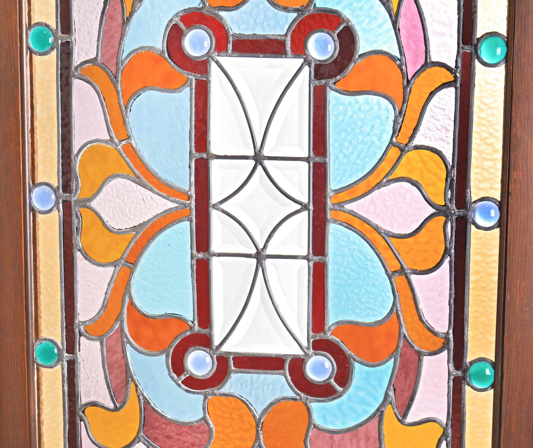 victorian house stained glass