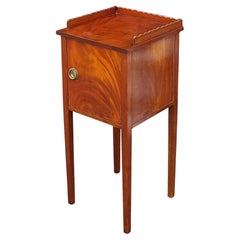Late Victorian Mahogany Bedside Cabinet