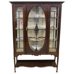 Late Victorian Mahogany Display Cabinet