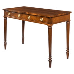 Late Victorian Mahogany Serving Table in the Regency Style