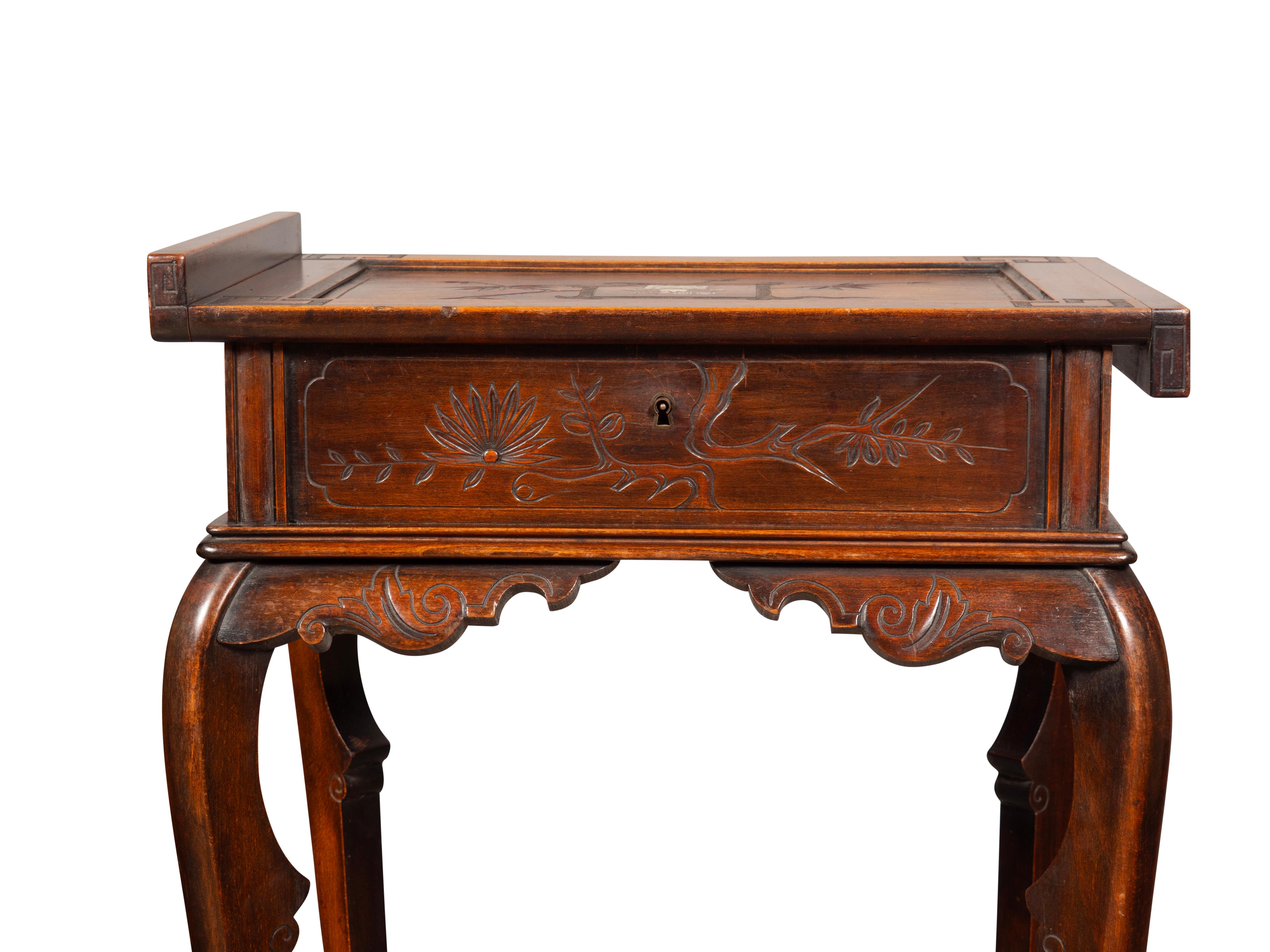 Late Victorian Orientalist Dressing Table For Sale 4
