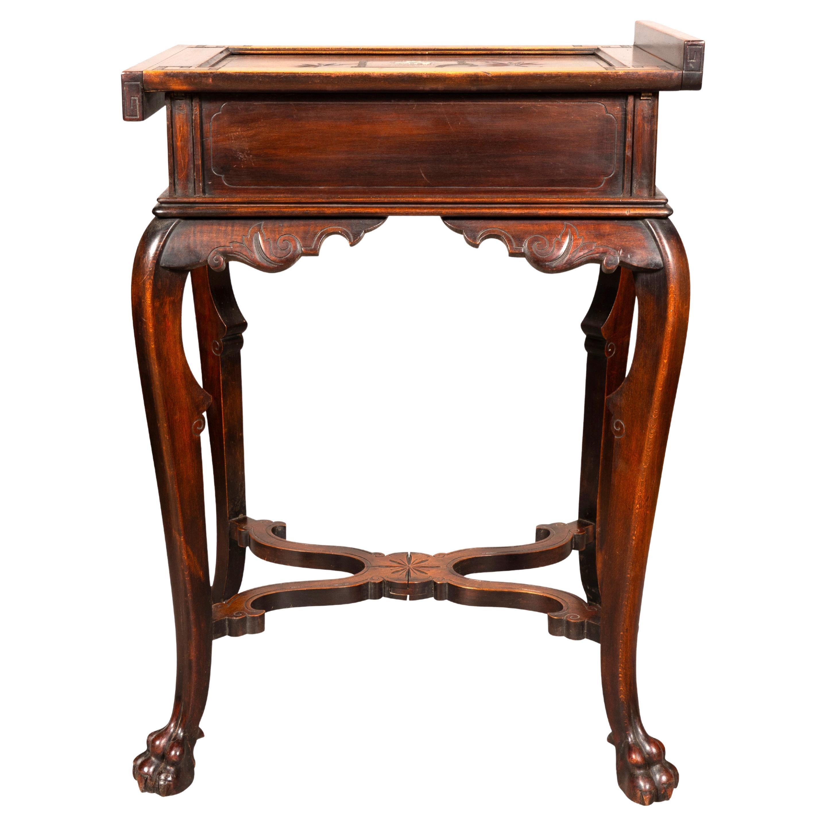 Late Victorian Orientalist Dressing Table For Sale
