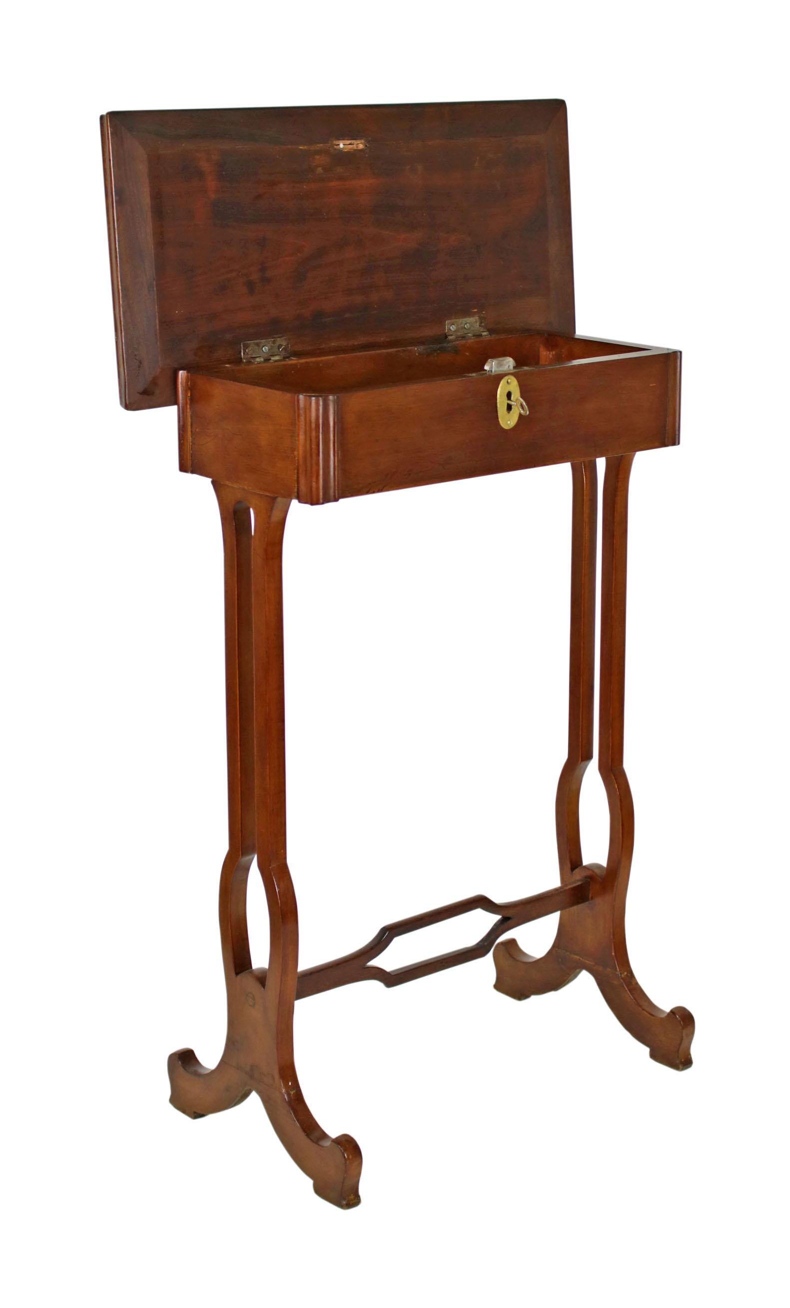 antique smoking table