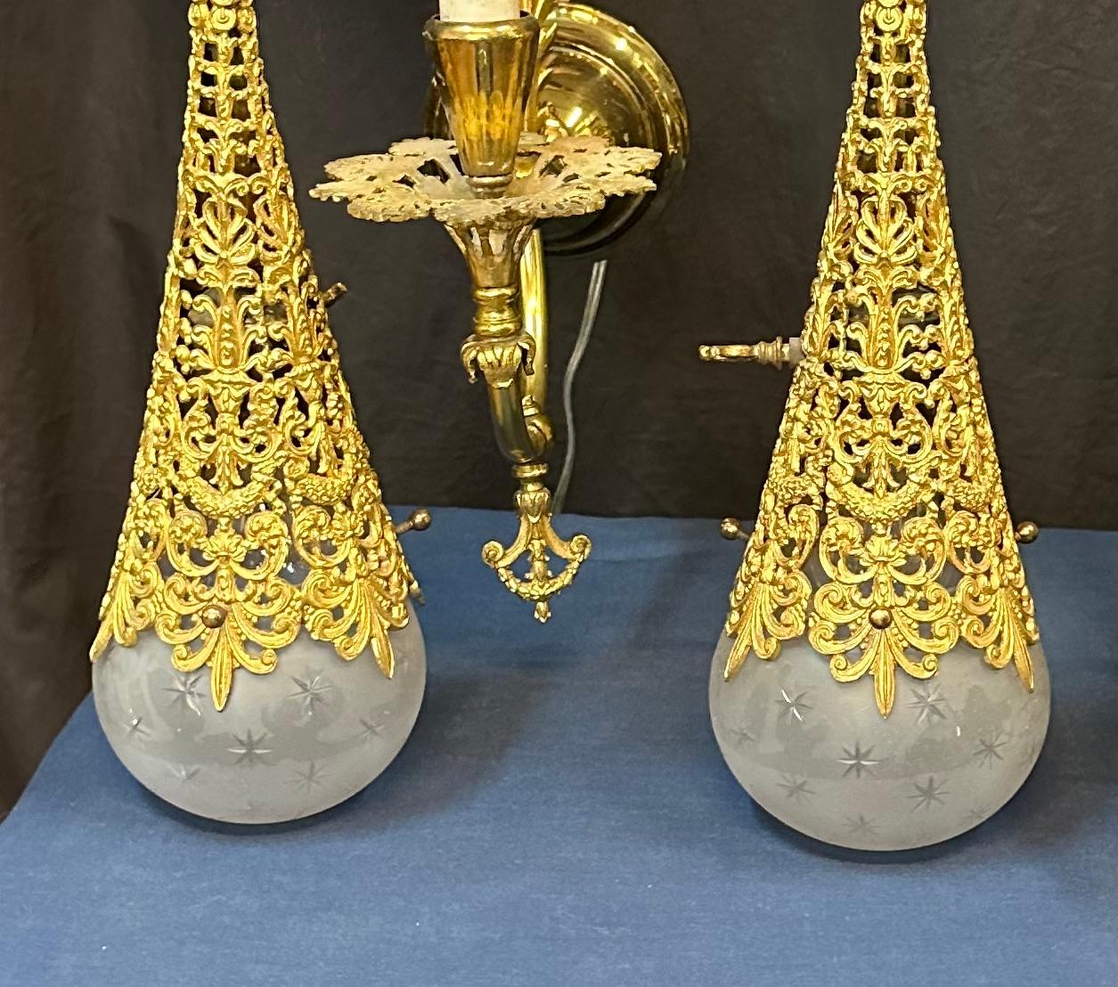 Apliques victorianos tardíos Victoriano tardío en venta
