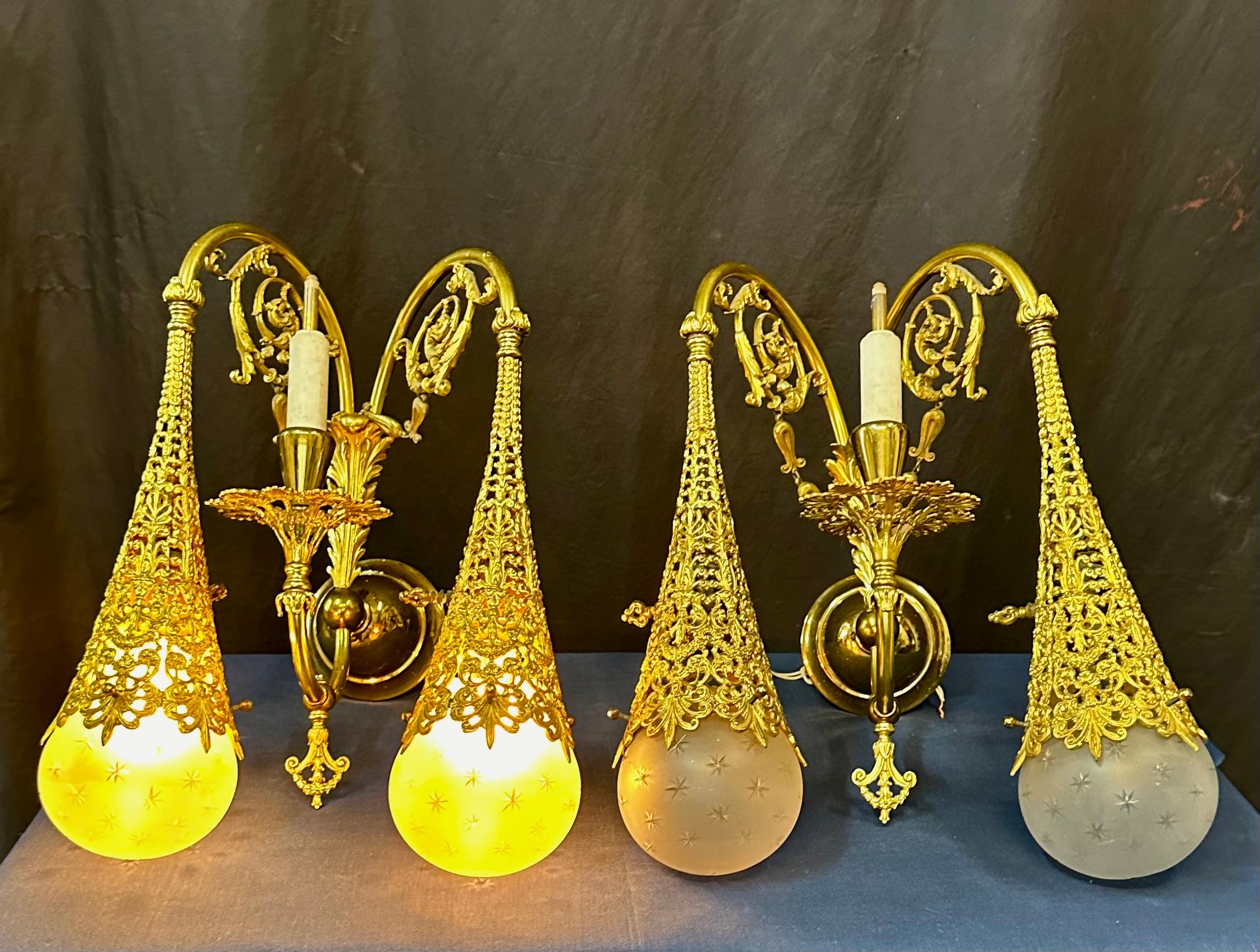 Apliques victorianos tardíos Estadounidense en venta