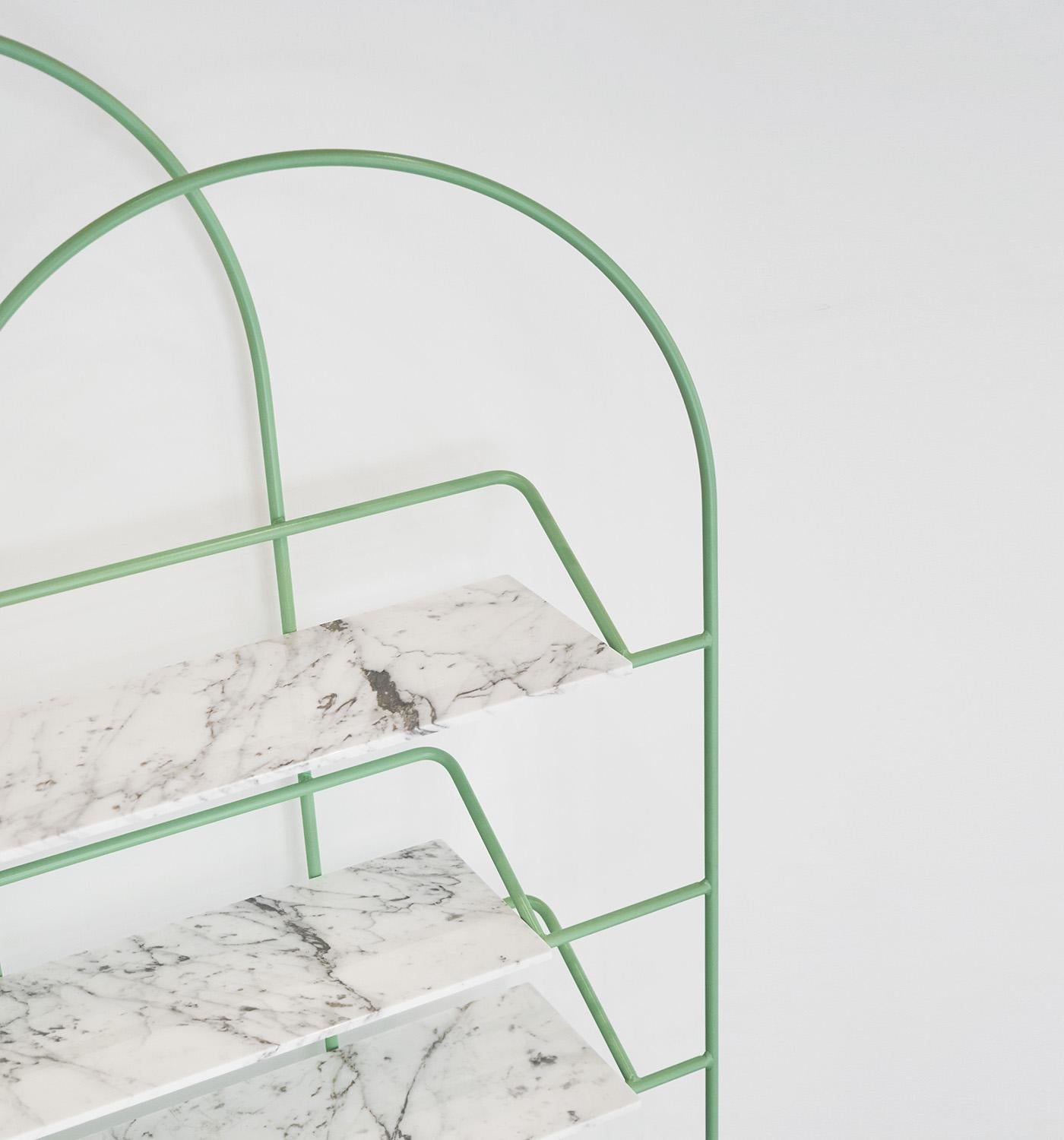 Libreria scultorea contemporanea in metallo LateB Made in Italy di Enrico Girotti In condizioni Nuovo in vendita a Verona, IT