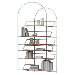 LateB Metal Contemporary Sculptural Bookcase Made in Italy by LapiegaWD