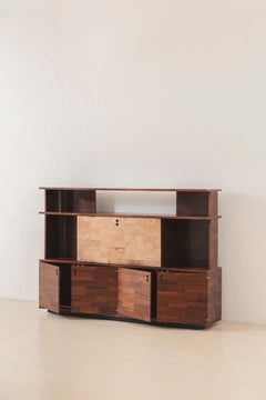 L'Atelier Bücherregal aus brasilianischem Palisanderholz von Jorge Zalszupin, 1960er Jahre