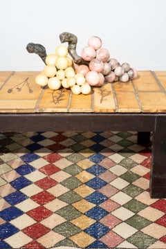 L'Atelier Callis Coffee Table with Garrigue Tiled Top by Roger Capron