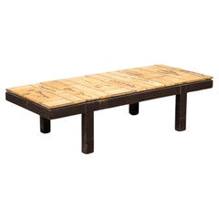 Retro L'Atelier Callis Coffee Table with Garrigue Tiled Top by Roger Capron 