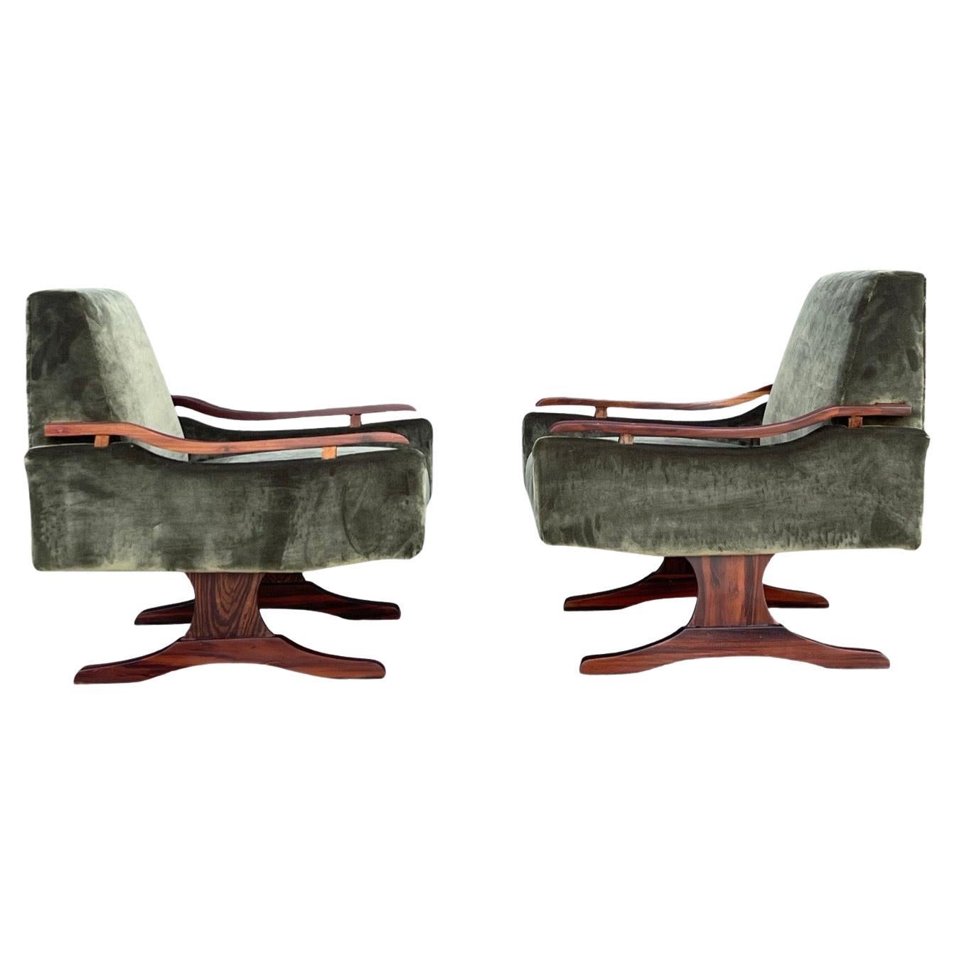 Sillas de salón L
Atelier de palisandro brasileño de Jorge Zalszupin, años 60