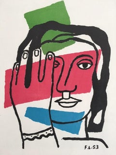 L’atelier Mourlot de Paris 1989 Original Vintage Poster