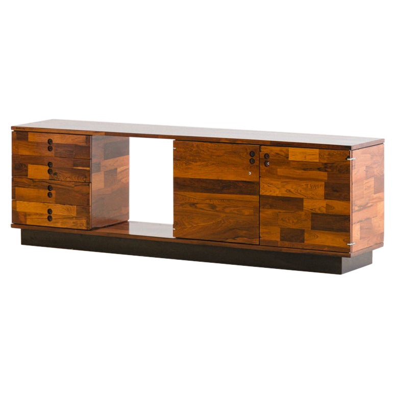L'Atelier Rosewood Credenza by Jorge Zalszupin, Brazilian Midcentury, 1960s