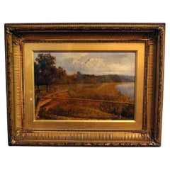 Later 19th Century English Country House Oil Painting