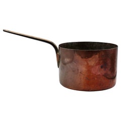 Later 19th Century French Copper Sauce Pan