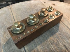 Later 19th Century French Set of Scale Weights