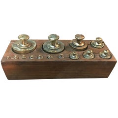 Later 19th Century French Set of Scale Weights
