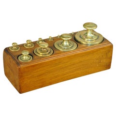 Later 19th Century French Set of Scale Weights