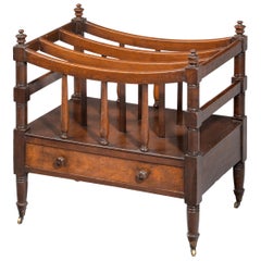 Later Regency Period Mahogany Canterbury