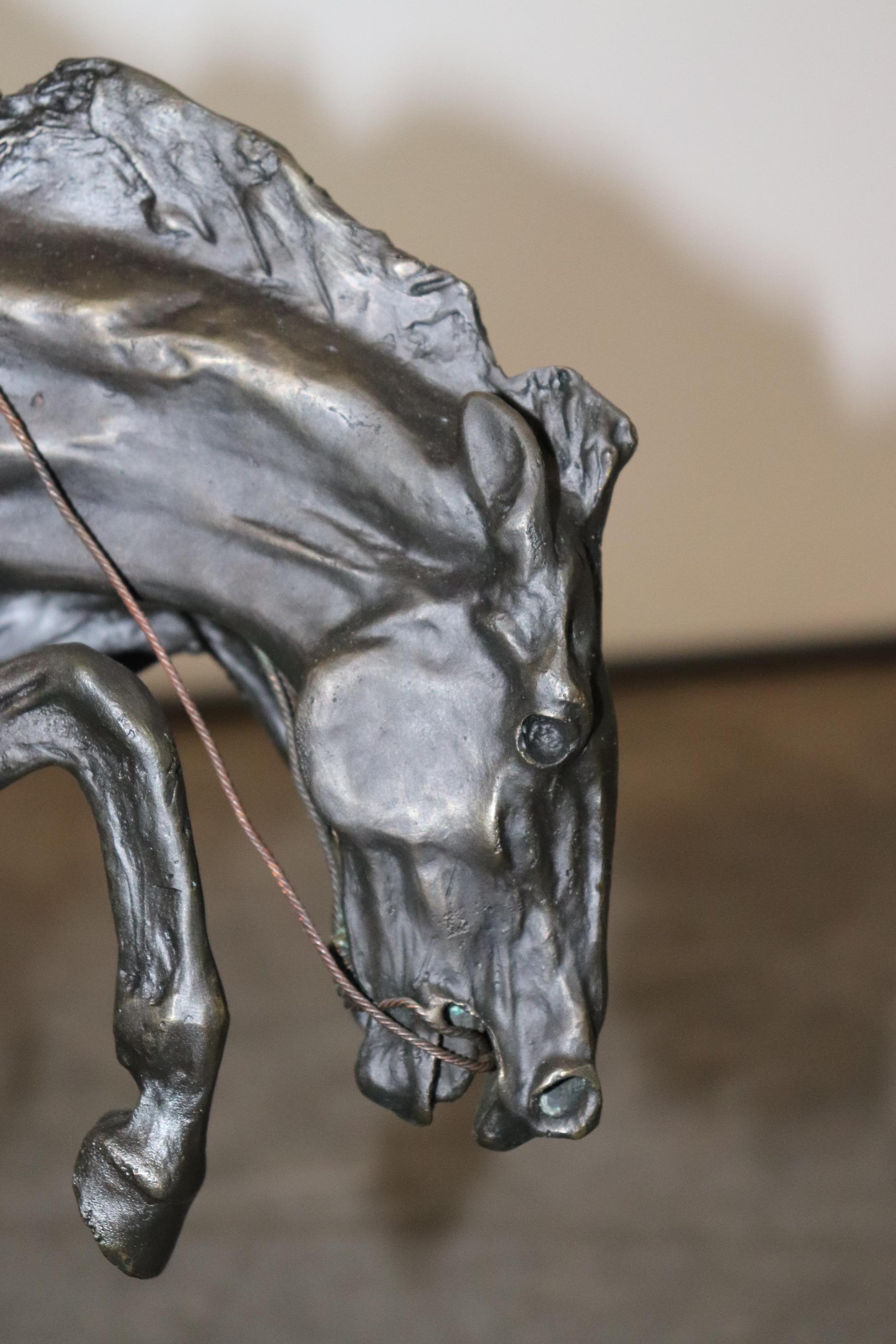 Later Replica Bronco Buster by Frederic Remington Bronze Sculpture 1