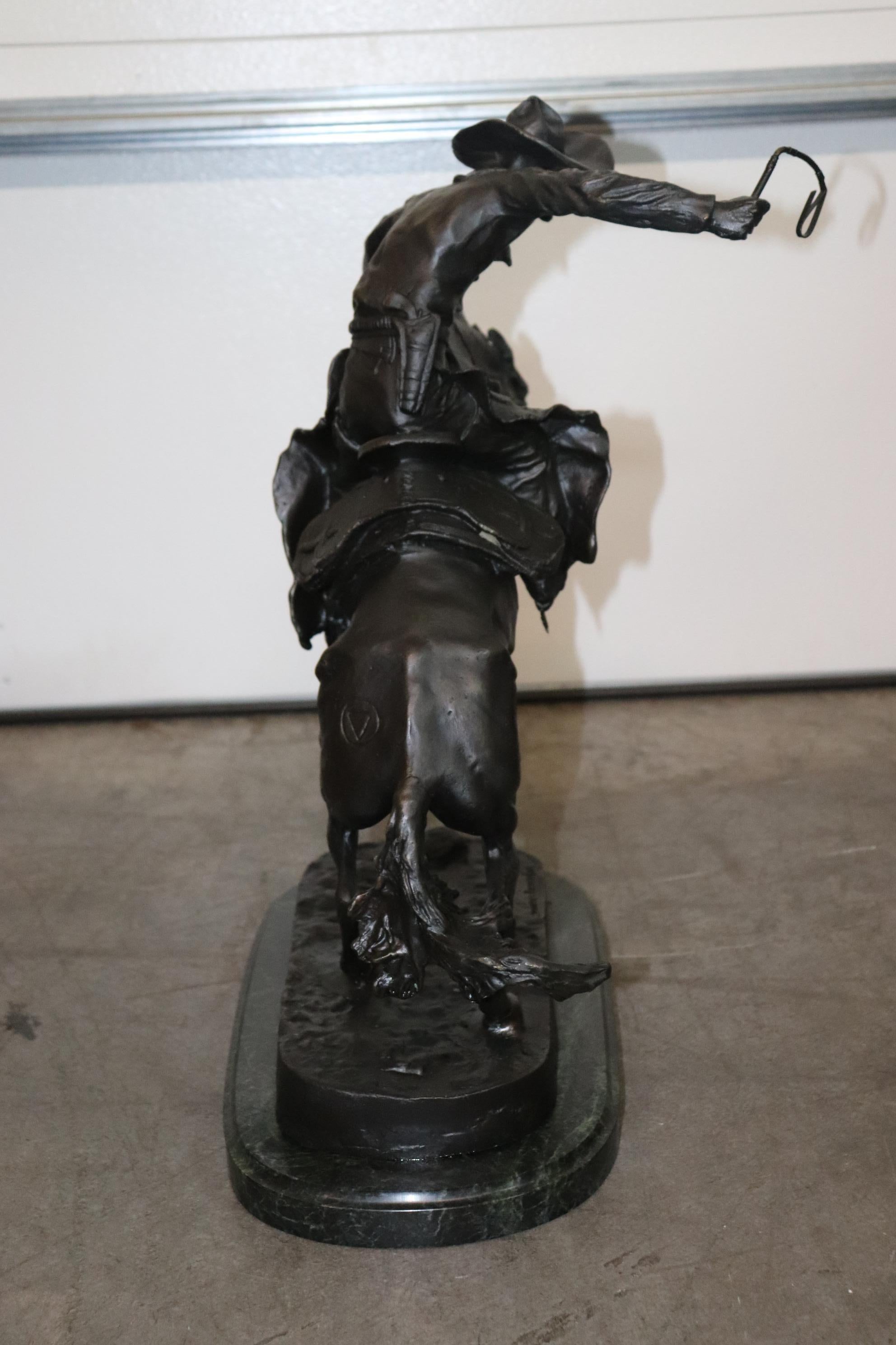 remington bronze statues