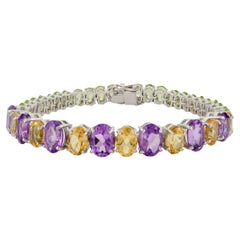 Multi-gemstone Bracelets