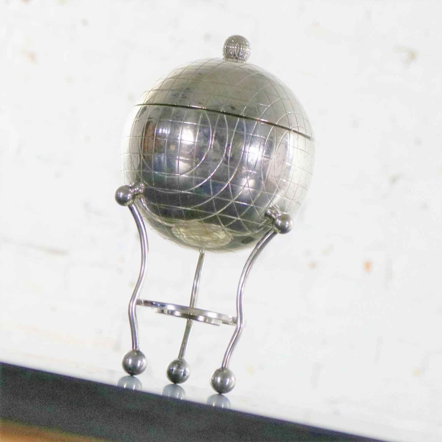 Unique Victorian silver plate egg warmer in a globe or orb shape by Thomas Latham and Ernest Morton for Latham & Morton of Birmingham. It has all the appropriate hallmarks, pseudo hallmarks, and trademarks. It is in wonderful vintage condition.