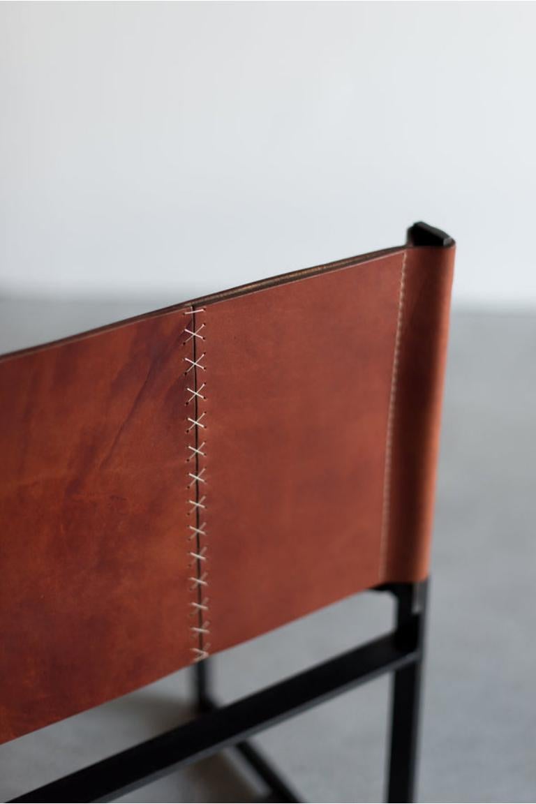 Inspired by a classic Michael Arnoult chair. Steel interpretation is custom made in Los Angeles. The leather is cut to size and hand stitched. The industrial steel is cut to size and welded.

BLACKENED ALUMINUM + LEATHER
CUSTOMIZE THIS PIECE

For