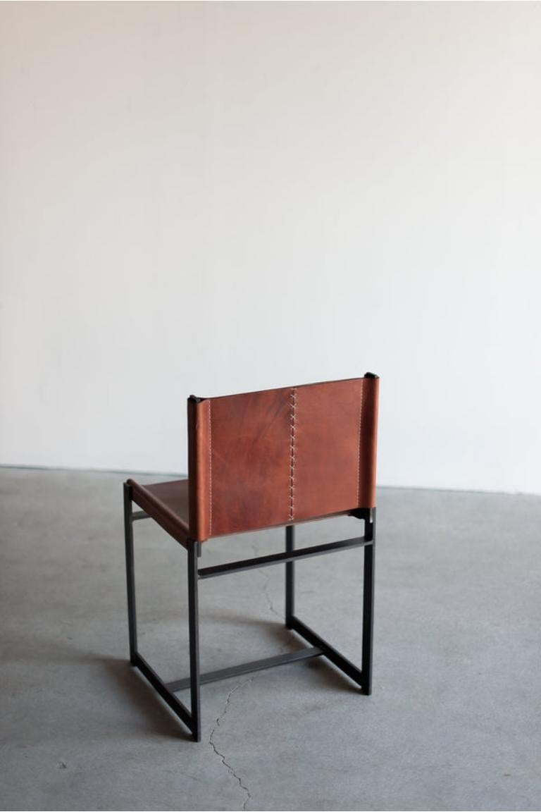 American Latigo Dining Chair (CHS) by Croft House