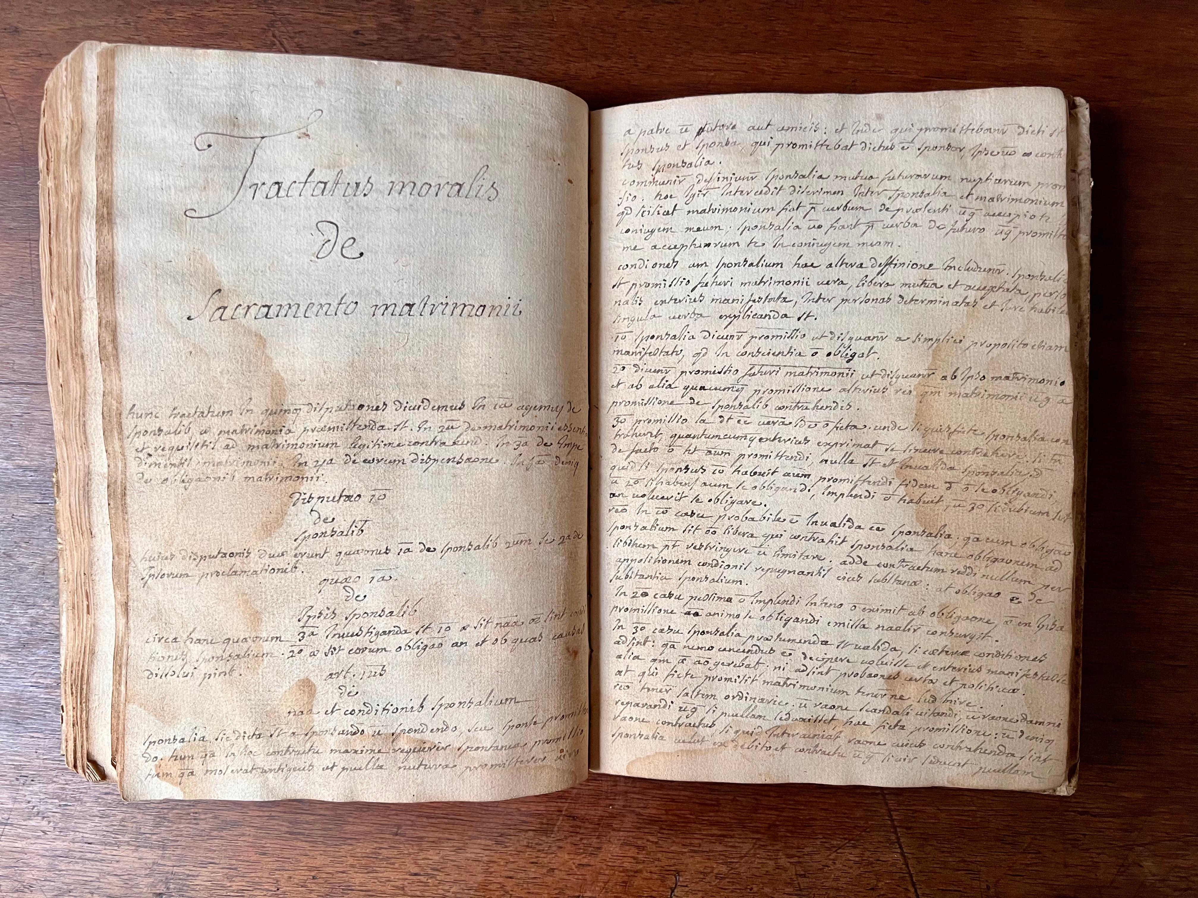Manuscrit latin 