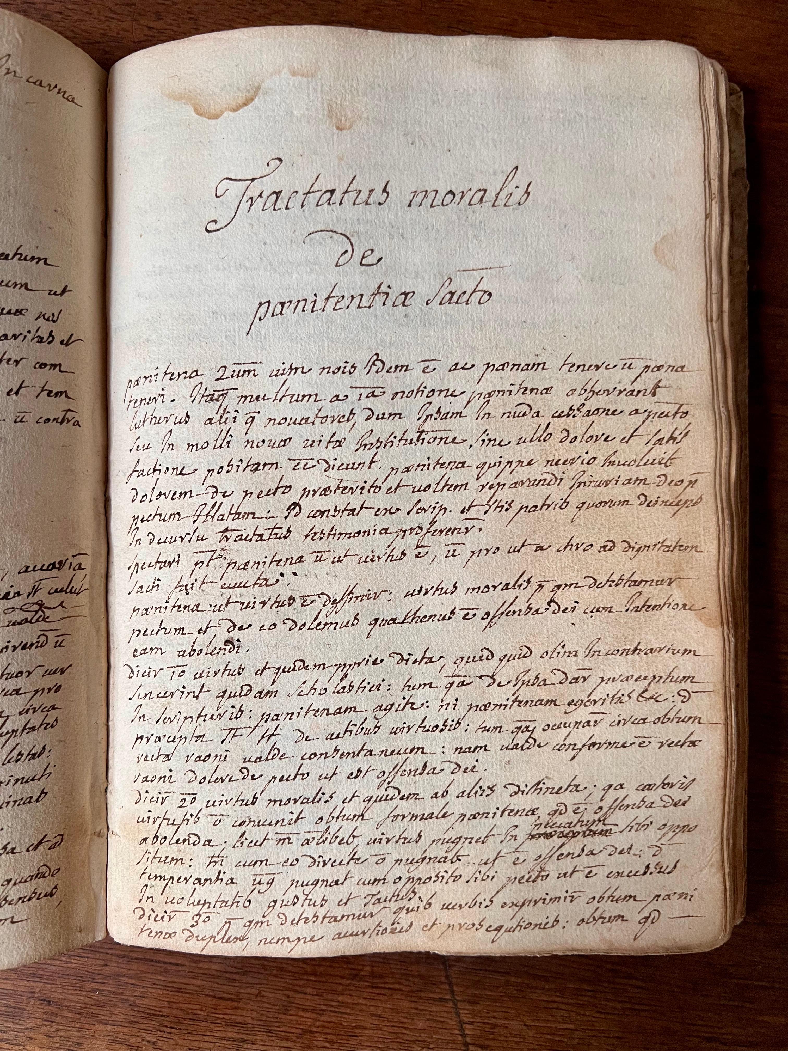Manuscrit latin 