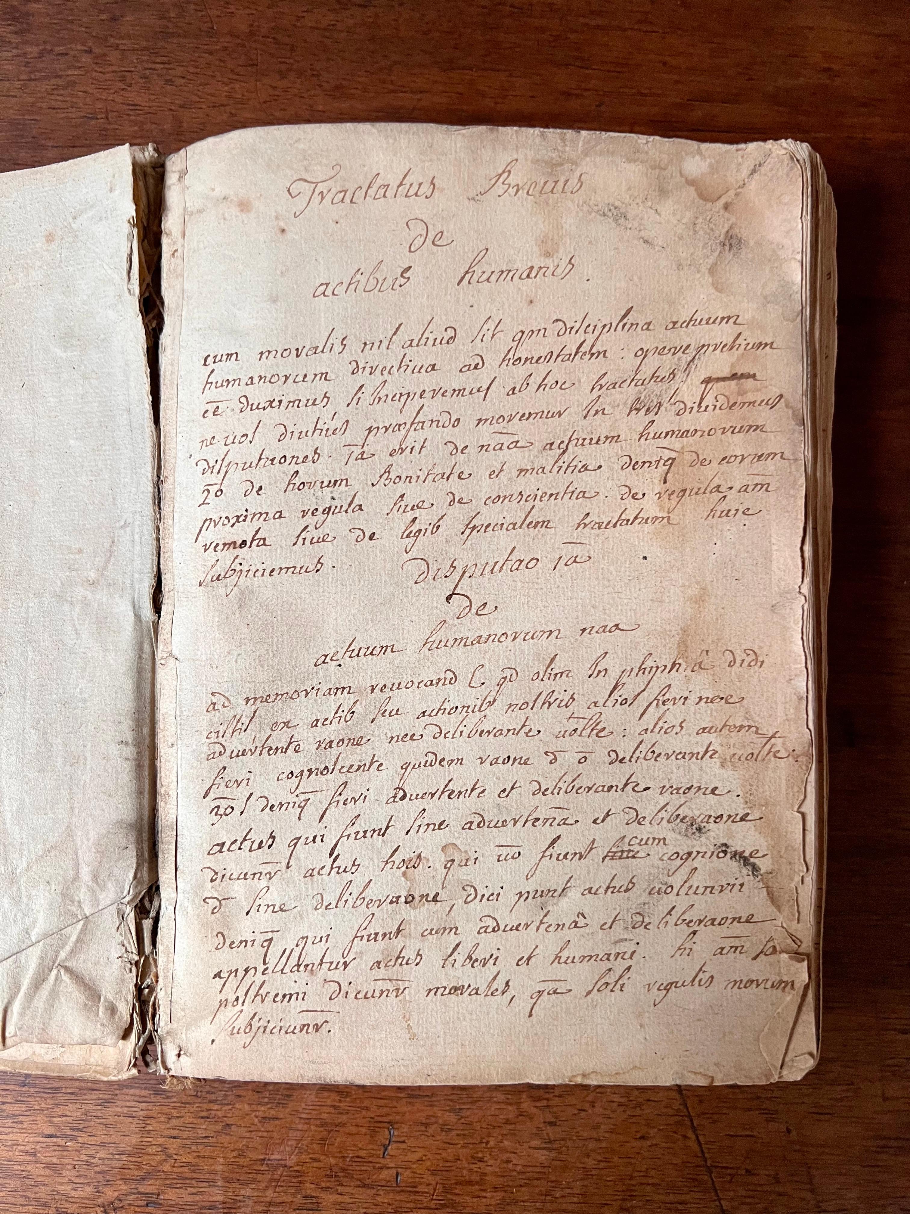Manuscrit latin 