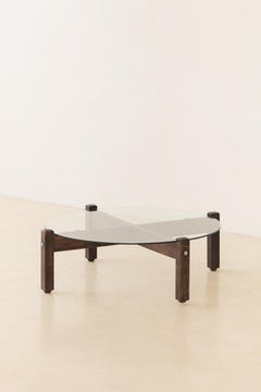 Latini Coffee Table Design by Sergio Rodrigues, Oca, Brazil, 1960.
