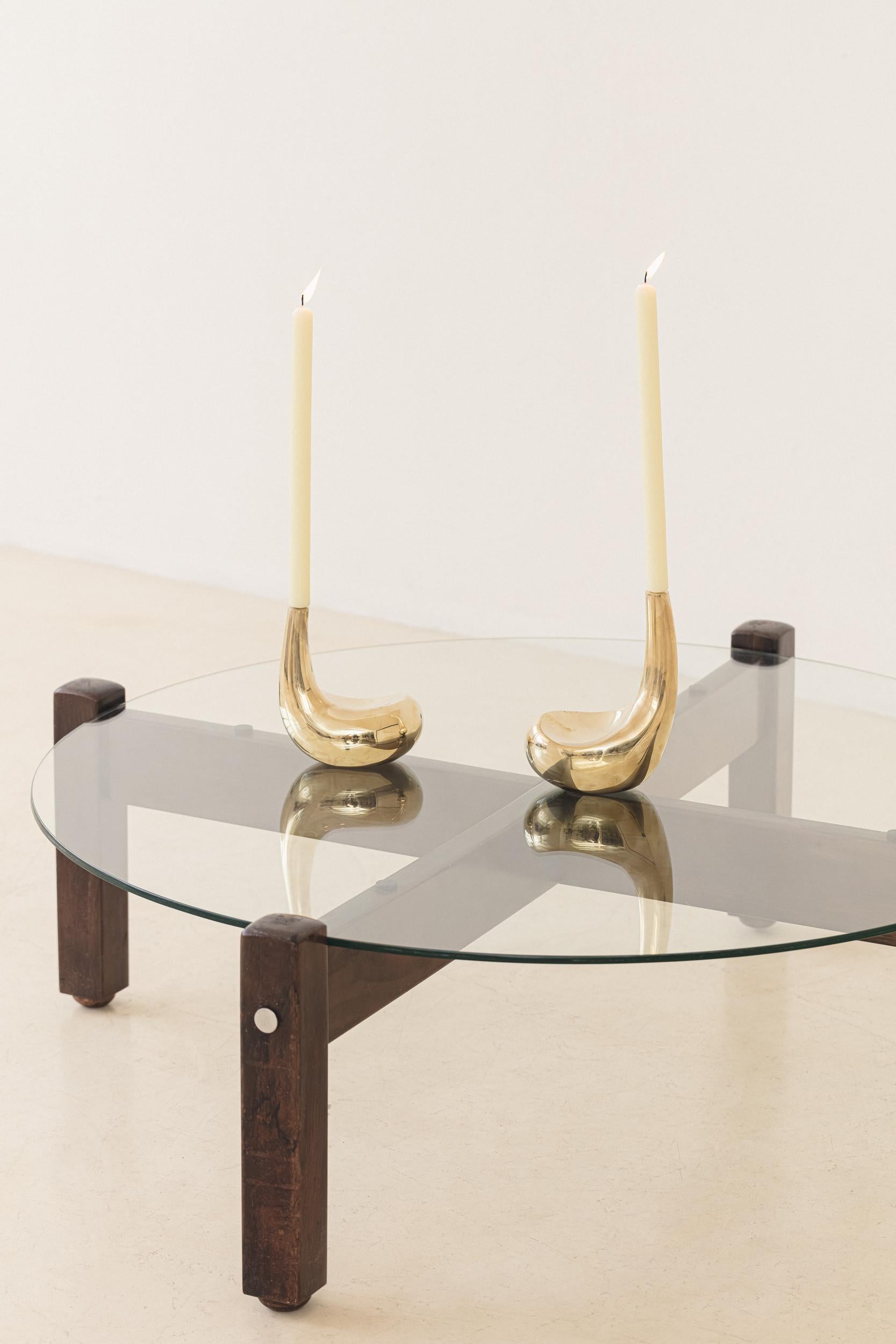 Latini-Couchtisch entworfen von Sergio Rodrigues, Oca, Brasilien, 1960. im Zustand „Gut“ im Angebot in New York, NY