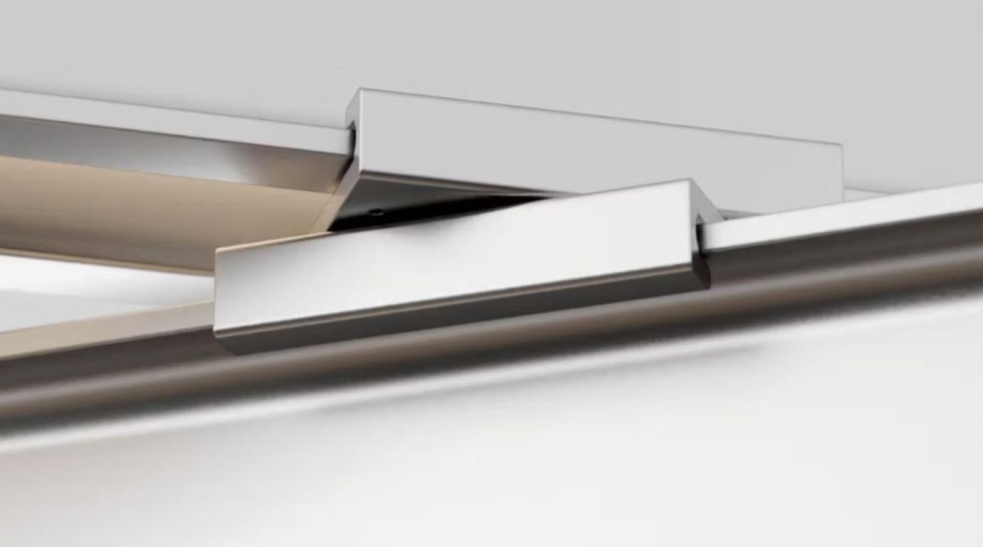 Latis Cross Kronleuchter von RBW in matt weiß pulverbeschichtetem Aluminium 4' x 4' im Angebot 3
