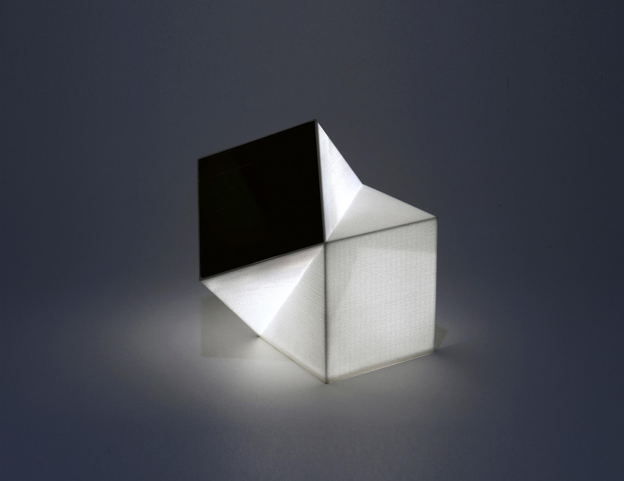 Latitude Light, 3D Printed Contemporary Solar-Powered Translucent, Customizable For Sale 3