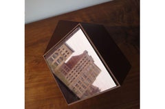 Latitude Light, Wood or Recycled Steel Contemporary, Solar-Powered, Customizable