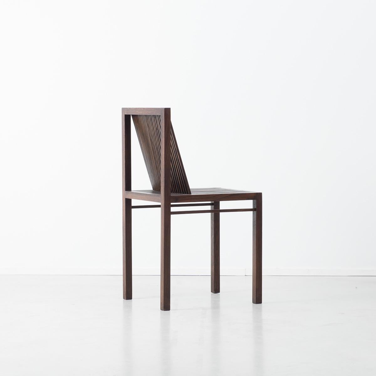 Mid-Century Modern Latjes Chair by Ruud-Jan Kokke, Netherlands, 1984