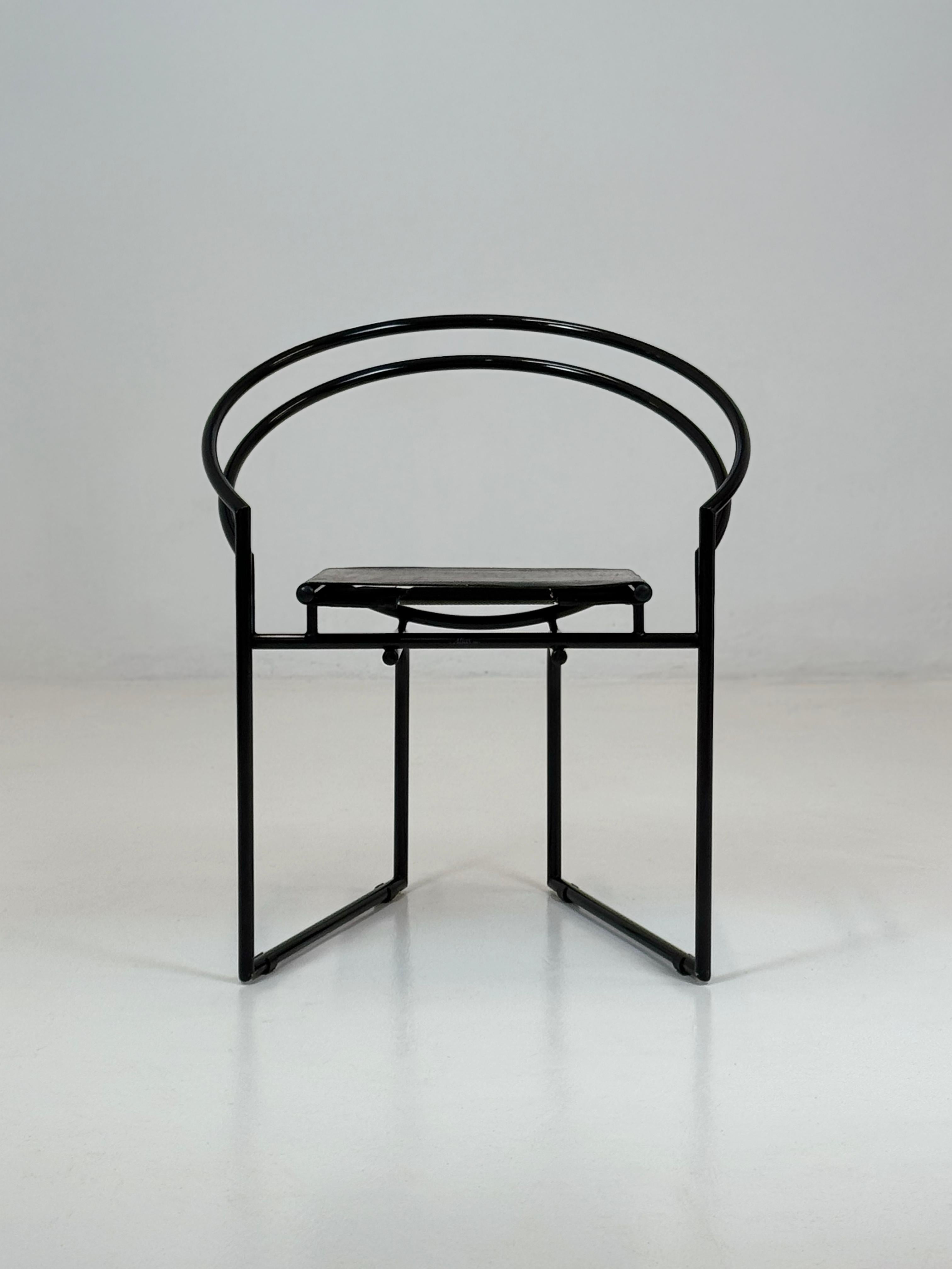 Latonda chair designed by Mario Botta for Alias, Italy 1987 In Good Condition For Sale In Milano, IT