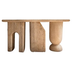 Lätt 1.0 Contemporary Marble Console by RDLC