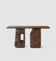 Lätt 2.0 Contemporary Marble Console by RDLC